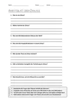 Vorschau - Arbeitsblätter - Lernposter + AB mit Fragen zum Thema "Zirkus" + Lösungsblatt + Mindmap + Infografik - Seite 1