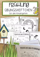 Vorschau - Anderer Materialtyp - Frühlingsheftchen für den Kindergarten - Deckblatt