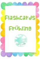 Vorschau - Arbeitsblätter - Themenpaket Frühling Vorschule - Deckblatt