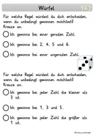Vorschau - Arbeitsblätter - Wahrscheinlichkeit Paket 2 - Grundschule - Seite 1