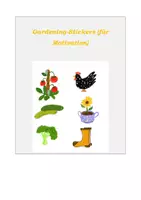 Vorschau - selbst erstellte Cliparts/Grafiken - Gardening-Sticker - Deckblatt