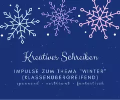 Vorschau - Text - Kreatives Schreiben: Impulse zum Thema Winter - Seite 1