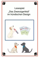 Vorschau - Spiele - Lesespiel - Zahlen bis 20 im hündischen Design - Seite 1