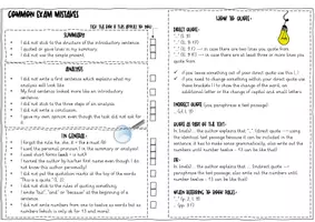 Vorschau - Merkblätter - Checkliste: common exam mistakes (Englischklausur Oberstufe) - Seite 3