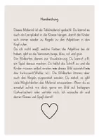 Vorschau - Präsentationen/Tafelbilder - Adjektive Wortarten - Tafelmaterial für Klasse 2-4 - Seite 2