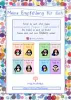 Vorschau - Stationenlernen - Pinguinklasse Tischschilder Gruppentische bunt Pinguin - Seite 3