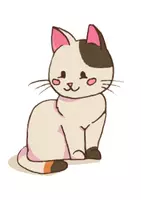 Vorschau - Mal- und Bastelvorlagen - Klassentier Katze Nicky / Katzenklasse - bunte Cliparts - Seite 3