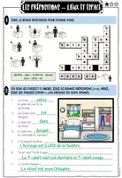 Vorschau - Arbeitsblätter - Übungsblatt FRZ- Prépositions de lieux/Lokalpräpositionen - Seite 3