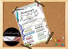 Vorschau - Anderer Materialtyp - Kinderzeugnis individuell und kindgerecht zu gestalten - Deckblatt