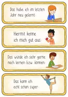 Vorschau - Arbeitsblätter - Meine Stärken / Über Mich - Gesprächsfächer (+ Interactive) - Seite 2