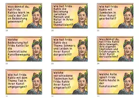 Vorschau - Mal- und Bastelvorlagen - Frida Kahlo - Mini Materialpaket -Recherche und Gesprächsnanlässe über ihre Kunst - Seite 2