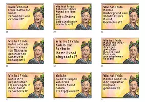 Vorschau - Mal- und Bastelvorlagen - Frida Kahlo - Mini Materialpaket -Recherche und Gesprächsnanlässe über ihre Kunst - Seite 3
