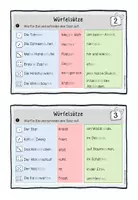 Vorschau - Aufgabenkarten - Würfelsätze "Winter" - Abschreibkartei | 2-fach differenziert - Seite 3