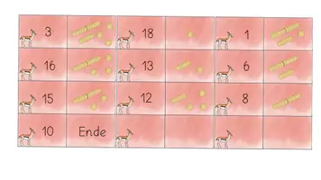 Vorschau - Spiele - Dominospiel - Zahlen bis 20 (Anzahl erkennen) - Seite 1