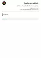 Vorschau - selbst erstellte Schriftarten - Schriften - Fonts Bundle 4 für die Grundschule - Seite 1