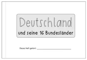 Vorschau - Arbeitsblätter - Steckbrief-Heftchen zu den 16 Bundesländern Deutschlands - Seite 2