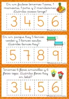 Vista previa - Refuerzo / NEE / Materiales de apoyo - Resolución de problemas 1º y 2º primaria - página 1