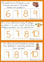 Vista previa - Refuerzo / NEE / Materiales de apoyo - Resolución de problemas 1º y 2º primaria - página 3