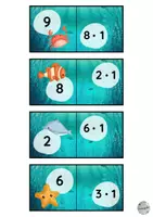 Vista previa - Juegos / Gamificación - Dominos: Tablas de multiplicar (océano) - página 3