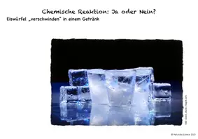 Vorschau - Arbeitsblätter - Chemische Reaktion? Erkennen an Alltagssituationen - Seite 1