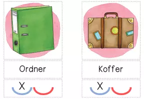 Vorschau - Bildkarten - Buchstabe Oo - Bild- und Wortkarten - Seite 3