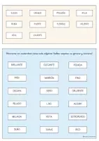 Vista previa - Refuerzo / NEE / Materiales de apoyo - Pack para trabajar los adjetivos - página 3