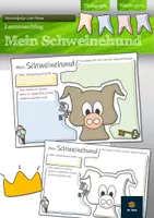 Vorschau - Arbeitsblätter - Lerncoaching - Mein Schweinehund - Deckblatt