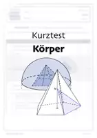 Vorschau - Test - Kurztest Körper - 3 Pyramide - Deckblatt