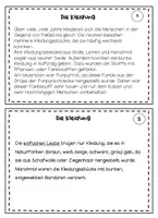 Vorschau - Arbeitsblätter - Kleidung zur Zeit Jesu Informationskarten - Seite 3