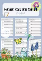 Vorschau - Arbeitsblätter - Meine ersten Sätze - Frühling - 1. Klasse - Schreiben - Deckblatt
