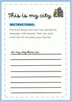 Vista previa - Unidades / Secuencias / Situaciones de Aprendizaje - THIS IS MY CITY ACTIVITY FOR 3º GRADE - Portada