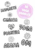 Vorschau - Mal- und Bastelvorlagen - Yogabegriffe Doodles - Deckblatt