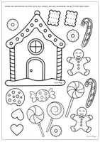 Vorschau - Mal- und Bastelvorlagen - Märchen: Hänsel und Gretel Kreativarbeit für Leseportfolio - Seite 1