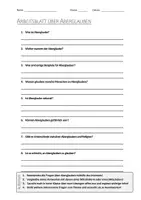 Vorschau - Arbeitsblätter - AB mit Fragen zum Thema "Aberglaube" + Lösungsblatt + Infografik - Deckblatt