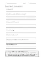 Vorschau - Arbeitsblätter - AB mit Fragen zum Thema "Abfall" + Lösungsblatt + Infografik - Deckblatt