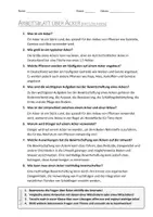 Vorschau - Arbeitsblätter - AB mit Fragen zum Thema "Acker" + Lösungsblatt + Infografik - Seite 2