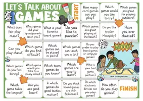 Vorschau - Stationenlernen - GAMES Let´s talk about Englisch Spiel - Seite 1