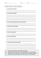 Vorschau - Arbeitsblätter - Lernplakat + AB mit Fragen zum Thema "Adern" + Lösungsblatt + Infografik - Seite 1