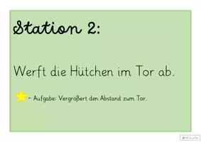 Vorschau - Stationenlernen - Bildkarten für Handballstationen - Seite 3