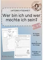 Vorschau - Unterrichtsreihen - Unterrichtseinheit: Wer bin ich und wer möchte ich sein? - Deckblatt