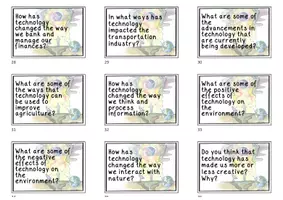 Vorschau - Interaktives Material - Is Science and Technology transforming Life? - Stop and Swap cards - Seite 3