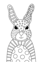 Vorschau - Stationenlernen - Pop Art - Tierjunge - Tiere im Frühling - Ausmalbilder differenziert inklusive Clipart - Seite 2