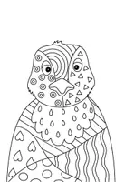 Vorschau - Stationenlernen - Pop Art - Tierjunge - Tiere im Frühling - Ausmalbilder differenziert inklusive Clipart - Seite 3