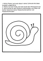 Vorschau - Spiele - Doodle Schnecken Würfeln & Malen - Kooperatives Kunstprojekt im Frühling - Seite 2