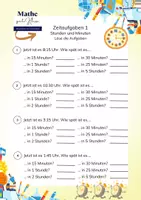 Vorschau - Stundenentwürfe - Mathe-Uhr-Uhrzeiten errechnen- + Textaufgaben -Timothy T. - Seite 2