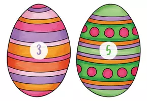 Vorschau - Arbeitsblätter - Rechenspaziergang - Ostern - 1. Klasse - Mathe - Seite 3