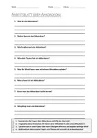 Vorschau - Arbeitsblätter - AB mit Fragen zum Thema "Akkordeon" + Lösungsblatt + Mindmap + Infografik - Deckblatt