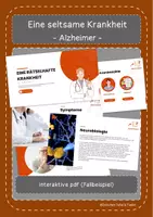 Vorschau - Interaktives Material - Alzheimer - kleine Patientenakte (interaktive pdf) - Deckblatt