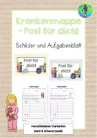 Vorschau - Anderer Materialtyp - Krankenmappe - Post für dich! - Deckblatt