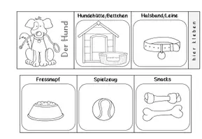 Vorschau - Arbeitsblätter - Hund Leporello | Haustiere Sachunterricht Klasse 1-3 - Seite 3